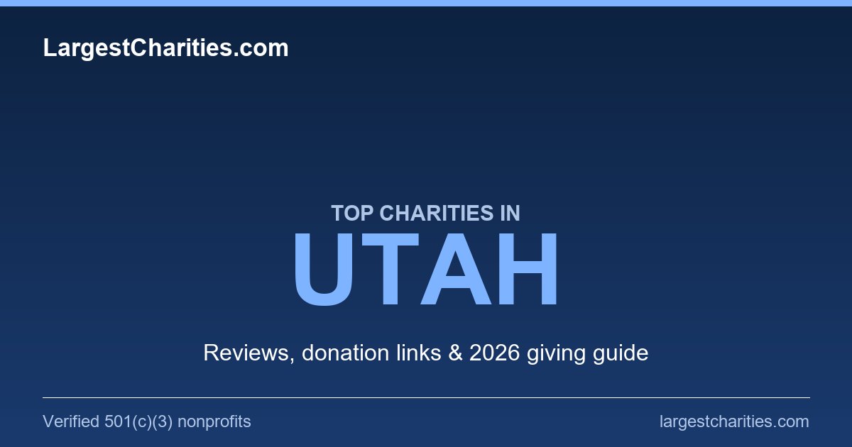 Top Charities in Utah — 2026 Giving Guide