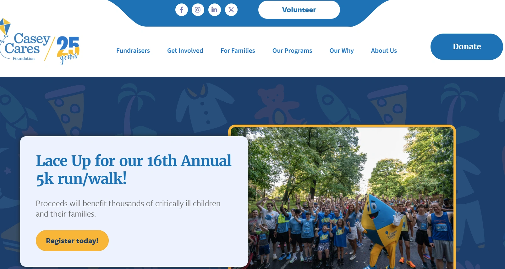 Casey Cares Foundation | Programs, Impact & Celebration Vacations