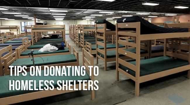 Donating To Homeless Shelters