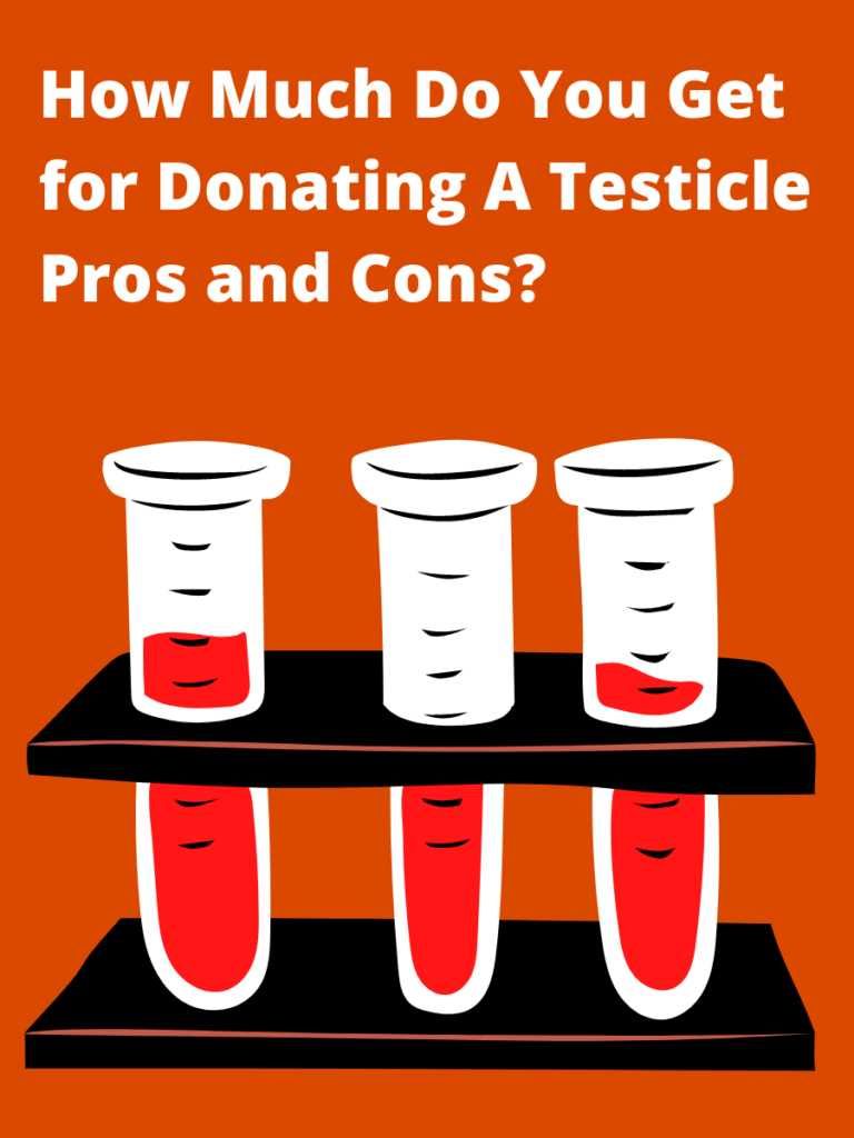 How Much To Donate A Testicle