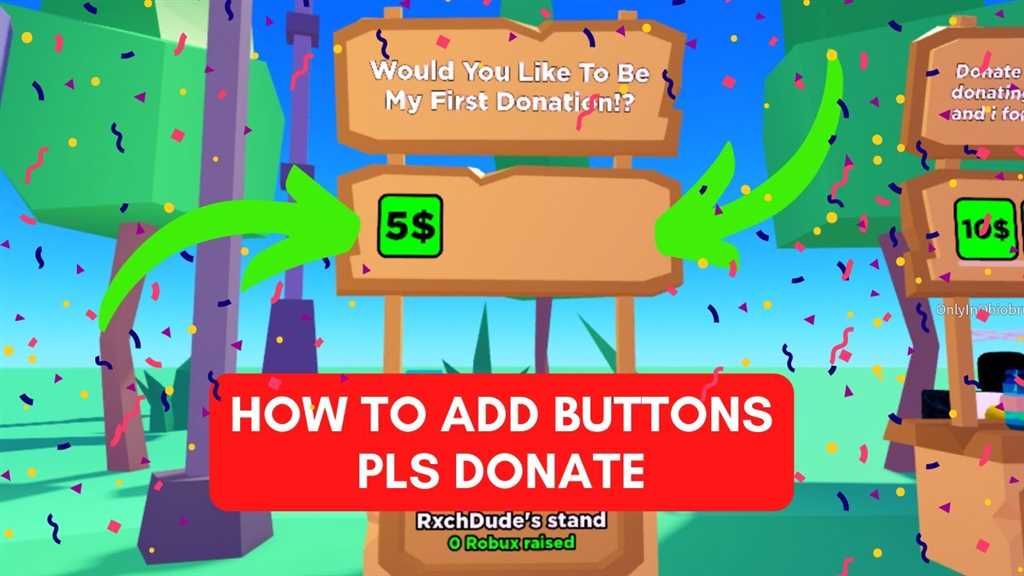 How To Make A Stand In Pls Donate